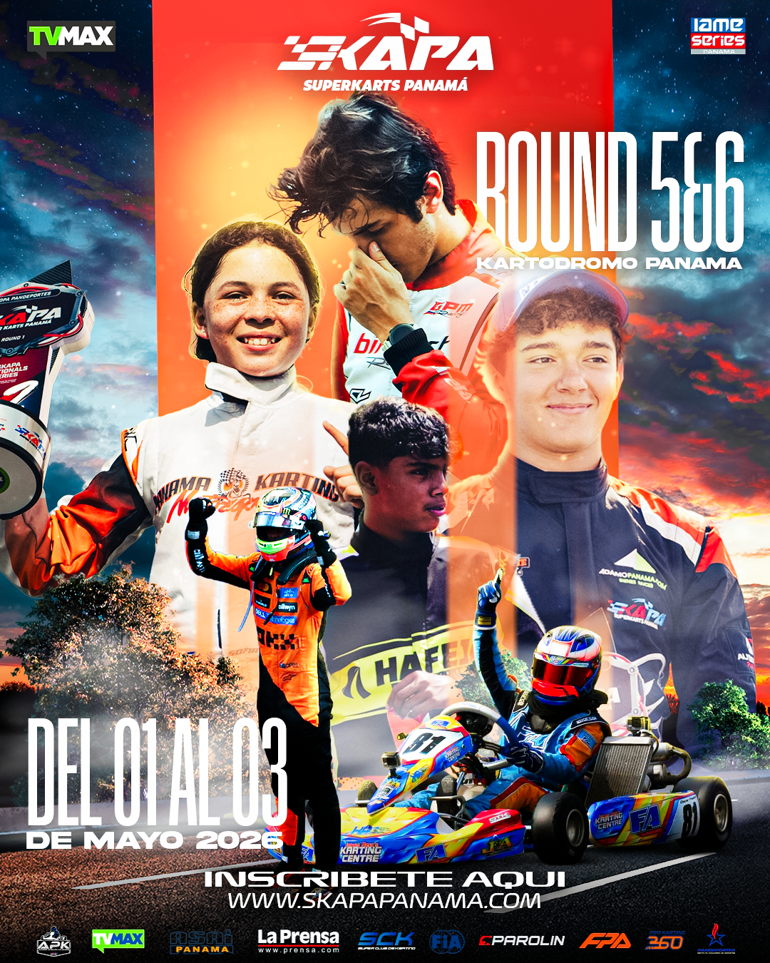 IAME SERIES ROUND 5 & 6